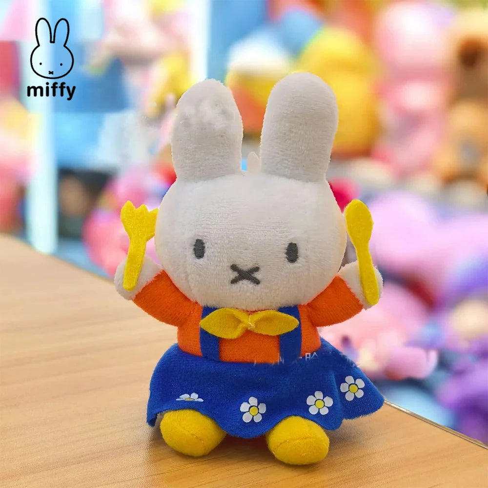 Kawaii Miffy Plush Bag Pendant Cute Plush Doll Girlish Keychain Pendant Toy Gift for Gril Kawaii Miffy Plush Bag Pendant Cute Plush Doll Girlish Keychain Pendant Toy Gift for Gril
